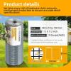 image48in x 100ft Hardware Cloth 12 inch Chicken Wire Fencing 19Ga HotDipped Galvanized After Welding Garden Plant Supports Welded Metal Chicken Wire Poultry Animal Netting Cage Screen12inch 48in x 100ft