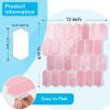 imageArt3d 10Sheet HeavyDuty Peel and Stick Backsplash SelfAdhesive Vinyl Wall Tiles for Kitchen Countertop Bathroom Light BluePink