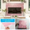 imageArt3d 10Sheet HeavyDuty Peel and Stick Backsplash SelfAdhesive Vinyl Wall Tiles for Kitchen Countertop Bathroom Light BluePink