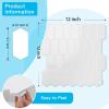 imageArt3d 10Sheet HeavyDuty Peel and Stick Backsplash SelfAdhesive Vinyl Wall Tiles for Kitchen Countertop Bathroom Light BlueWhite