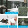 imageArt3d 10Sheet HeavyDuty Peel and Stick Backsplash Waterproof Wall Tiles Stick on Kitchen Backsplash Living Space SandstoneDark Green