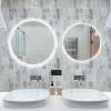imageArt3d 12 x 12 Inch HeavyDuty Peel and Stick Backsplash SelfAdhesive Wall Tiles for Kitchen Bathroom Decor 10Pack PinkGray Marble