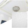 imageArt3d 12Pack Drop Relief Ceiling Tiles for Home Office ampamp Commercial Space 24 x 24in PVC Waterproof 3D Wall Panels Cover 48 Sq Ft WhiteOffWhite