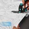 imageArt3d 12Pack Drop Relief Ceiling Tiles for Home Office ampamp Commercial Space 24 x 24in PVC Waterproof 3D Wall Panels Cover 48 Sq Ft WhiteOffWhite
