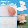 imageArt3d 16 Sets Hook and Loop Tape Sticky Back 4quotx6quot DoubleSided Adhesive Strip Heavy DutyWhite