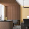 imageArt3d 2Pack 945quot x 24quot Acoustic Wood Panels for Wall Soundproof Wood Slat Panel for Wall and Ceiling 3D Fluted Sound Absorbing Paneling for Interior Wall Decor Living Room Bedroom  WalnutWalnut