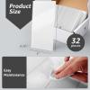 imageArt3d 6Pack White Mother of Pearl MOP Shell Tile for Shower Wall 12quot x 12quot Natural White HerringboneWhite 32pcs