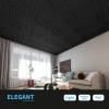 imageArt3d Drop Ceiling Tiles 24x24 in White 12Pack 48 Sqft Wainscoting Panels Glue Up 2x2Black
