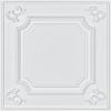 imageArt3d Drop Ceiling Tiles 24x24 in White 12Pack 48 Sqft Wainscoting Panels Glue Up 2x2White