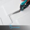 imageArt3d White PVC 3D Wall Panels  32 SqFT of Stylish Wall Decor for Home ampamp Commercial Spaces