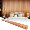 imageArt3d 8 Pack 104quot x 67quot Slat Wall Paneling Glossy Metal Finish WPC 3D Wall Panels 3D Panels for Interior Wall Decor Living Room Bedroom  Elegant ChampagneMetal FinishSparkling GoldWavy