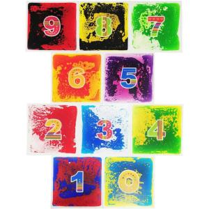 imageArt3d 10Tile Sensory Room Tiles MultiColor Liquid Encased Floor Playmat Kids Play Floor Tiles 197quot Large Tile 27 SqFtMulti Color 10 Styles