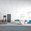 imageArt3d 10Pack Stucco Texture Drop Ceiling Tiles 2x4 FT  FireRated Waterproof Reusable  Premium PVC 24x48 Inch Ceiling Panels for Living Room Kitchen Bathroom Basement Office WhiteWhite