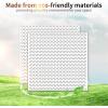 imageArt3d 10Pack Stucco Texture Drop Ceiling Tiles 2x4 FT  FireRated Waterproof Reusable  Premium PVC 24x48 Inch Ceiling Panels for Living Room Kitchen Bathroom Basement Office WhiteWhite  acoustic