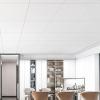imageArt3d 10Pack Stucco Texture Drop Ceiling Tiles 2x4 FT  FireRated Waterproof Reusable  Premium PVC 24x48 Inch Ceiling Panels for Living Room Kitchen Bathroom Basement Office WhiteWhite