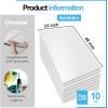 imageArt3d 10Pack Stucco Texture Drop Ceiling Tiles 2x4 FT  FireRated Waterproof Reusable  Premium PVC 24x48 Inch Ceiling Panels for Living Room Kitchen Bathroom Basement Office WhiteWhite