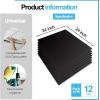 imageArt3d 10Pack Stucco Texture Drop Ceiling Tiles 2x4 FT  FireRated Waterproof Reusable  Premium PVC 24x48 Inch Ceiling Panels for Living Room Kitchen Bathroom Basement Office WhiteBlack1