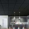 imageArt3d 10Pack Stucco Texture Drop Ceiling Tiles 2x4 FT  FireRated Waterproof Reusable  Premium PVC 24x48 Inch Ceiling Panels for Living Room Kitchen Bathroom Basement Office WhiteBlack1