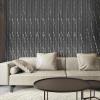 imageArt3d 8Pack 96 x 6in WPC Acoustic Slat Wall Panel for Modern Interior Decor TV Background Living Room Matte WhiteGranite