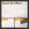 imageArt3d 29 Square Feet Pack Of 5 Wall Panel Foam BlueWhite