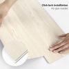 imageArt3d 48quot x 72quot SPC ClickLock Floating Floor Tiles 24 Sq Ft 10Pack Luxury Wood Look Flooring for Indoor Use Waterproof ampamp FireResistant AshBeige