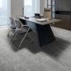imageArt3d 48quot x 72quot SPC ClickLock Floating Floor Tiles 24 Sq Ft 10Pack Luxury Wood Look Flooring for Indoor Use Waterproof ampamp FireResistant AshGraphite