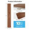 imageArt3d 48quot x 72quot SPC ClickLock Floating Floor Tiles 24 Sq Ft 10Pack Luxury Wood Look Flooring for Indoor Use Waterproof ampamp FireResistant AshMaple