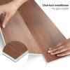 imageArt3d 48quot x 72quot SPC ClickLock Floating Floor Tiles 24 Sq Ft 10Pack Luxury Wood Look Flooring for Indoor Use Waterproof ampamp FireResistant AshMaple
