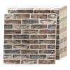 imageArt3d 29 Square Feet Pack Of 5 Wall Panel Foam BlueBrown