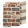 imageArt3d 29 Square Feet Pack Of 5 Wall Panel Foam BlueGray Brown