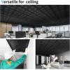 imageArt3d 12Pack Lightweight Drop Ceiling Tiles for Suspended Grid 2x2 ft Ceiling Panels in Black Cover 48 SqFtBlack