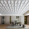 imageArt3d 12Pack Lightweight Drop Ceiling Tiles for Suspended Grid 2x2 ft Ceiling Panels in Black Cover 48 SqFtWhite