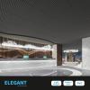 imageArt3d 2x4 ft Drop Ceiling Tiles in Walnut 12Sheet SemiCylinder Design 3D Wall Panels for Interior Wall Decor 24x48 inchSemiCylinder Black