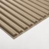 imageArt3d 2x4 ft Drop Ceiling Tiles in Walnut 12Sheet SemiCylinder Design 3D Wall Panels for Interior Wall Decor 24x48 inchSemiCylinder Walnut