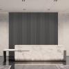 imageArt3d 8Pack WPC Wood Slat Wall Panel for Interior Wall Dcor 3D Wood Fluted Acoustic Wall Paneling for Living Room Bedroom Home ampamp Office Accent Wall Decor  96 x 6 Inch GreyGray