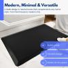 imageArt3d 1quot Thick Kitchen Mats for Floor Waterproof 20quot X 39quot Cushioned Comfort Mat Long Anti Fatigue Mats for Kitchen Ergonomic Standing Office Desk Home and Garage RedSquare Black