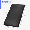 imageArt3d 1quot Thick Kitchen Mats for Floor Waterproof 20quot X 39quot Cushioned Comfort Mat Long Anti Fatigue Mats for Kitchen Ergonomic Standing Office Desk Home and Garage RedBlack