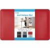 imageArt3d 1quot Thick Kitchen Mats for Floor Waterproof 20quot X 39quot Cushioned Comfort Mat Long Anti Fatigue Mats for Kitchen Ergonomic Standing Office Desk Home and Garage RedRed