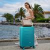 imageLuggage Set with Spinner Wheels and TSA Lock 3 Pieces Expandable Hardside PP material Suitcase for Travel Hardshell Luggage Sets 20quot 24quot 28quot BlackMint