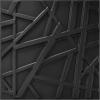 imageArt3d 20 Pack Decorative 3D Wall Panels 19 SqFeet PVC Interior Wall Dcor 118quotx118quot Black