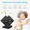 imageArt3d 100 Pack Decorative 3D Wall Panels 97 SqFeet PVC Interior Wall Dcor 118quotx118quot BlackJet Black