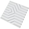 imageArt3d 100 Pack Decorative 3D Wall Panels 97 SqFeet PVC Interior Wall Dcor 118quotx118quot BlackMaze