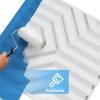 imageArt3d 100 Pack Decorative 3D Wall Panels 97 SqFeet PVC Interior Wall Dcor 118quotx118quot BlackMaze