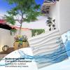imageArt3d 20 Pack Decorative 3D Wall Panels 19 SqFeet PVC Interior Wall Dcor 118quotx118quot WhiteWavy White