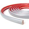 imageArt3d 10 Ft Flexible Trim Caulk Strip Peel and Stick Trim for Molding Tile Edge Ceiling Wall Corner in BlackSilver