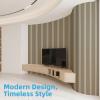 imageArt3d 4Pack Acoustic Wood Slat Wall Panel Sample  59 x 47 Inch Sound Absorbing Panels 4 ColorsOak