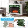 imageArt3d Peel and Stick Granite Wall Tiles  12quotx12quot Thicker Design Backsplash SelfAdhesive Tile for Kitchen ampamp Bathroom DecorGreen
