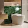 imageArt3d Peel and Stick Granite Wall Tiles  12quotx12quot Thicker Design Backsplash SelfAdhesive Tile for Kitchen ampamp Bathroom DecorGreen