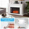 imageArt3d Peel and Stick Granite Wall Tiles  12quotx12quot Thicker Design Backsplash SelfAdhesive Tile for Kitchen ampamp Bathroom DecorWhite Washed