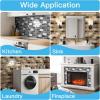 imageArt3d Peel and Stick Granite Wall Tiles  12quotx12quot Thicker Design Backsplash SelfAdhesive Tile for Kitchen ampamp Bathroom DecorYellow Jasper